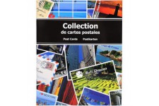 Exacompta - Ref. 96115E - 1 album de collection pour 200 cartes postales - 100 pages - Couverture rigide pelliculage brillant - 