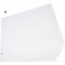 Exacompta - Ref. 16812E - 1 Sachet de 10 Recharges pour album a  vis pages blanches au format 37x29 cm - avec vis d'extensions e