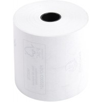 Lot de 10 : Exacompta Credit Card and Cash Register Receipt Roll, 57mm x 44m, White