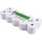 Lot de 10 : Exacompta - Ref. 40592E - bobines pour machine a calculer et caisse 57x70 mm - 1 pli offset extra-blanc 60g/m2 - Jet