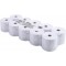 Lot de 10 : Exacompta - Ref. 40592E - bobines pour machine a calculer et caisse 57x70 mm - 1 pli offset extra-blanc 60g/m2 - Jet