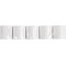 Lot de 10 : Exacompta - Ref. 43347E - bobines pour ticket de caisse et carte bancaire 57x60mm - 1 pli thermique 55g/m2 sans Phen