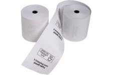 Lot de 5 : Exacompta - Ref. 43817E - bobines pour tickets de caisse 80x80 mm - 1 pli thermique 55g/m2 sans BPA. - Metrage (+ ou