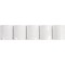 Lot de 5 : Exacompta - Ref. 43828E - bobines pour caisse 80x80mm - 1 pli thermique 55g/m2 sans Phenol. - Blanc - Metrage (+ ou