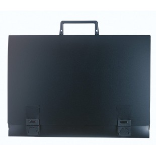 Exacompta - Ref. 59201E - 1 Valisette arts graphiques avec poignee dos 26mm polypropylene rigide 12/10e taille maximu
