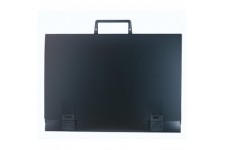 Exacompta - Ref. 59201E - 1 Valisette arts graphiques avec poignee dos 26mm polypropylene rigide 12/10e taille maximu