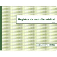 Exacompta 6618E Piqure 24/32 Controle Medical 60 Pages