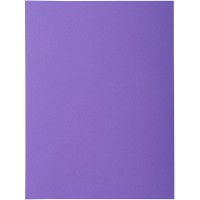 Lot de 50 : Exacompta - Ref. 218008E - chemises rigides avec 1 rabat ROCK''S 210 g/m² - couleurs vives - chemises certifiees PE