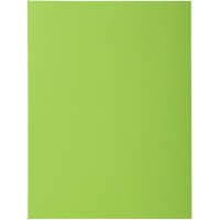 Lot de 50 : Exacompta - Ref. 218013E - chemises rigides avec 1 rabat ROCK''S 210 g/m² - couleurs vives - chemises certifiees PE