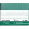 Exacompta 18310E Piqure a  32 colonnes sur 2 pages 29,7x38 cm, 80 pages et 32 lignes la tete paresseuse permet d'eviter d'ecrire