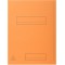 Exacompta - Ref. 335007E - Paquet de 50 chemises rigides imprimees avec 2 rabats SUPER 210 g/m² - couleurs pastel - c