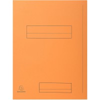 Exacompta - Ref. 335007E - Paquet de 50 chemises rigides imprimees avec 2 rabats SUPER 210 g/m² - couleurs pastel - c