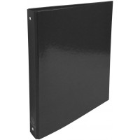 Exacompta - ref. 519291E - 1 Classeur rigide Pellicule Iderama - 4 anneaux ronds diametre 30 mm - Dos 40 mm - Dimensions exterie