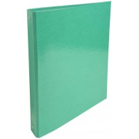Exacompta - ref. 519293E - 1 Classeur rigide Pellicule Iderama - 4 anneaux ronds diametre 30 mm - Dos 40 mm - Dimensions exterie