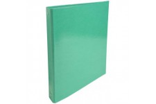 Exacompta - ref. 519293E - 1 Classeur rigide Pellicule Iderama - 4 anneaux ronds diametre 30 mm - Dos 40 mm - Dimensions exterie