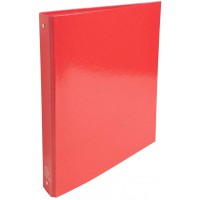 Exacompta - ref. 519295E - 1 Classeur rigide Pellicule Iderama - 4 anneaux ronds diametre 30 mm - Dos 40 mm - Dimensions exterie