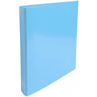 Exacompta - ref. 519292E - 1 Classeur rigide Pellicule Iderama - 4 anneaux ronds diametre 30 mm - Dos 40 mm - Dimensions exterie