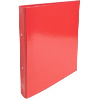 Exacompta Classeur 2 anneaux 40 mm-Rouge