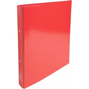 Exacompta Classeur 2 anneaux 40 mm-Rouge