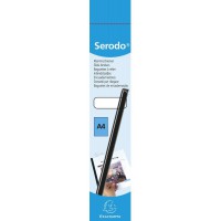 EXACOMPTA SERODO 697081E - Une boite de 25 baguettes a  relier pour reliure manuelle noire 6 mm
