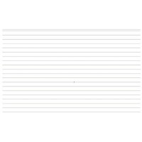 Exacompta 10808SE Paquet de 100 Fiches Bristol sous film 14, 8 x 21 cm ligne Non perforees Blanches