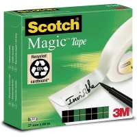 3M Rouleau de ruban adhesif Scotch Magic 25 mm x 66 m (Import Allemagne)