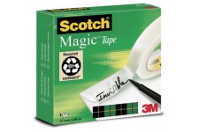 3M Rouleau de ruban adhesif Scotch Magic 25 mm x 66 m (Import Allemagne)