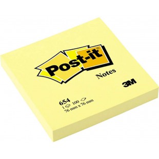 Lot de 12 : Post-It FT500072937 Bloc de 100 notes adhesives 76 x 76 mm