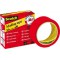 3M Rouleau de ruban a  cacheter Scotch 35 mm x 33 m (Rouge) (Import Allemagne)