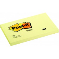 Post-It Bloc-Notes Jaune Neon 127 X 76 mm 100 Feuilles (655-Nge)