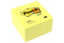 Post-it 636-B Cube 76 x 76 mm Jaune pastel