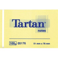 Lot de 12 : 05176 Notes - Foglietti adesivi, 51 x 76 mm, colore: Giallo chiaro