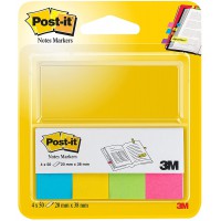 Post-it Marque-pages en papier - 4 blocs de 50 feuilles