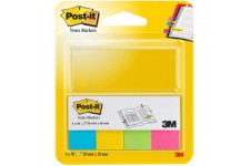 Post-it Marque-pages en papier - 4 blocs de 50 feuilles