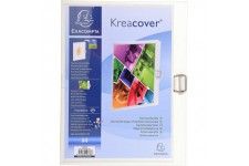 EXACOMPTA 37802H Chemise dos extensible Krea Cover - 24x32cm Blanc