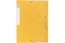 Exacompta - Ref. 14006H - 1 boite de classement avec elastiques CARTOBOX - Livree a plat - Dos de 4 cm - Carte lust