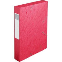 Exacompta - Ref. 16009H - Boite de classement avec elastiques CARTOBOX - livre a  plat - dos 6 cm - carton brillant 7/10eme - 60
