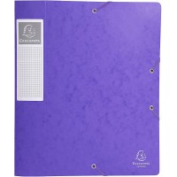 Exacompta - Ref. 16015H - 1 boite de classement avec elastiques CARTOBOX - Livree a  plat - Dos de 6 cm - Carte lustree 7/10eme 