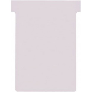 Nobo, Lot de 100 fiches T pour planning, Indice 3, Violet, 2003012