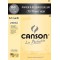 CANSON Pochette papier dessin couleur MI-TEINTES noir A3 8 feuilles 160g/m²