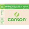 CANSON Pochette papier a  dessin blanc "C" a  GRAIN 24x32cm 12 feuilles 125g/m²