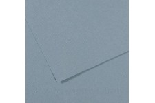 Lot de 10 : CANSON 92103 Papier Dessin Feuille Mi-teinte N.490 Grain Gelatine Haute Teneur Coton 160g 50x65cm Gris