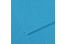 Lot de 10 : Canson 200321244 Mi-Teintes Mani feuilles papier dessin Format 50 x 65 cm 160 g Bleu turquoise
