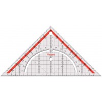 EQUERRE GEO MAPED HYPO 26 CM