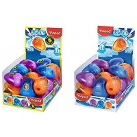 Lot de 24 : Maped 32211 Igloo Taille-Crayon un seul unite -assorti pour gaucher