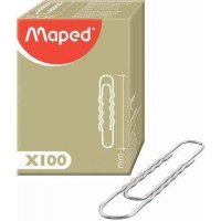 MAPED 48625 Boite de 100 Trombones 77 mm