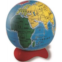 Lot de 16 : Maped - Taille-crayon Globe - 1 Trou - Taille-Crayon avec Reservoir - Reserve en Metal