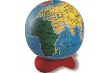 Lot de 16 : Maped - Taille-crayon Globe - 1 Trou - Taille-Crayon avec Reservoir - Reserve en Metal