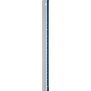 Maped - Regle de Coupe Graduee en Aluminium 60 cm - Regle pour l'Encadrement, le Tracage et les Coupes avec Patin Antiderapant