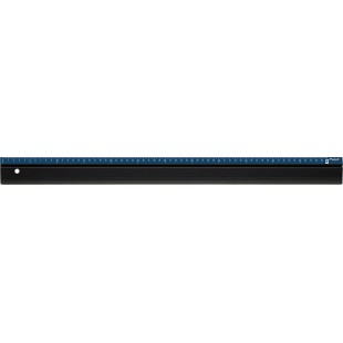 Maped - Regle en Aluminium Profila de 60cm pour l'Encadrement, le Tracage et les Coupes Droites - 2 Patins Antiderapants - Noir